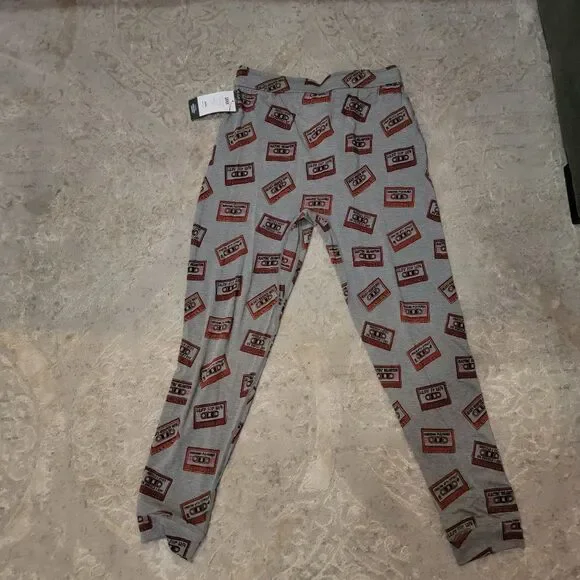 Saxx Men'sS Lust For Life Snooze jogger Grey Snooze Pull on Pants Size Small